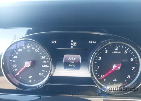 2017 Mercedes-Benz E 300 4Matic из США, поврежденный, VIN WDDZF4KB8HA057215